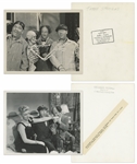 Lot of Twenty 10 x 8 Glossy Photos From Six Different Three Stooges Films, List Online at NateDSanders.com -- Very Good Condition
